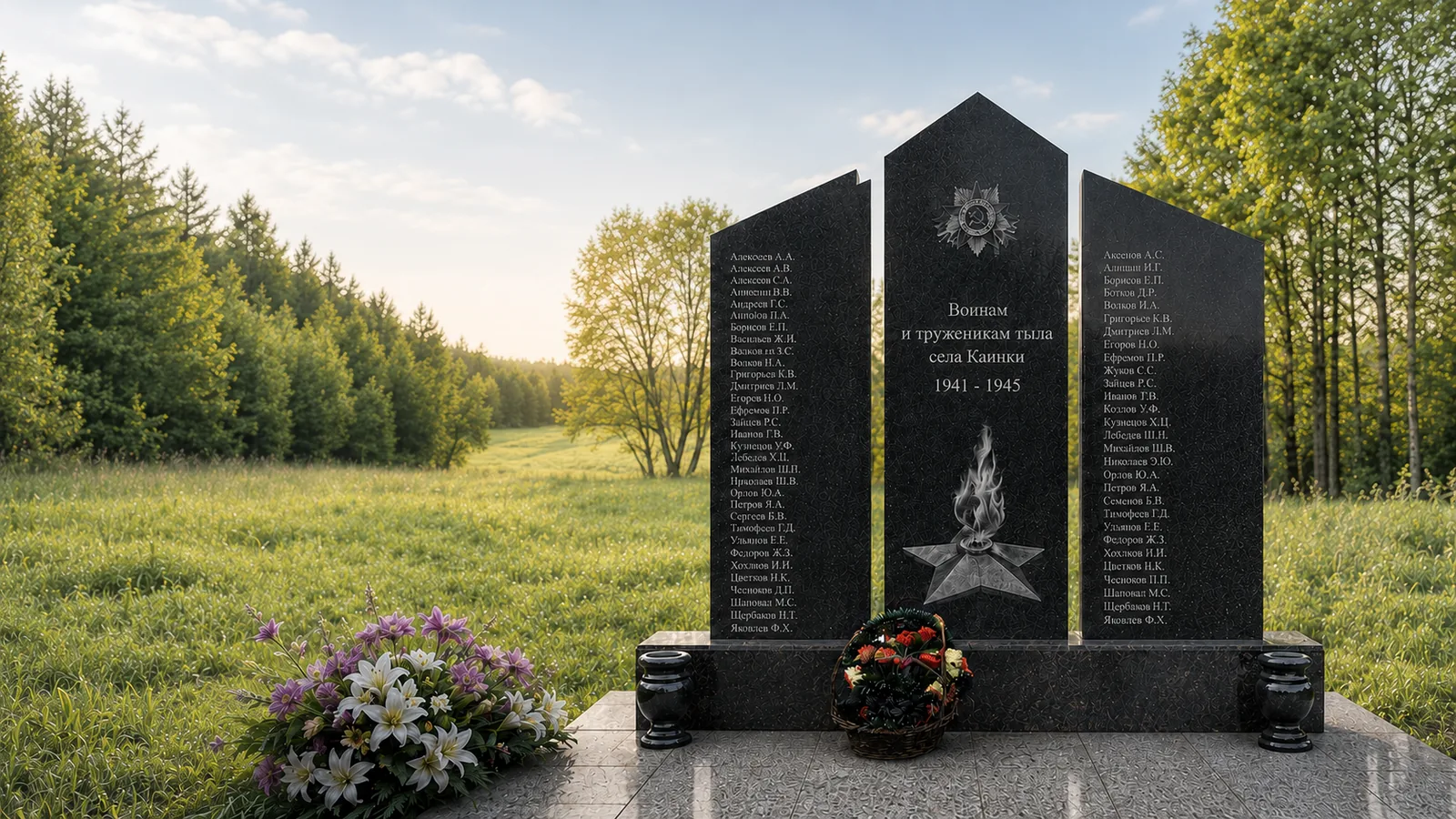Гранитный мемориал